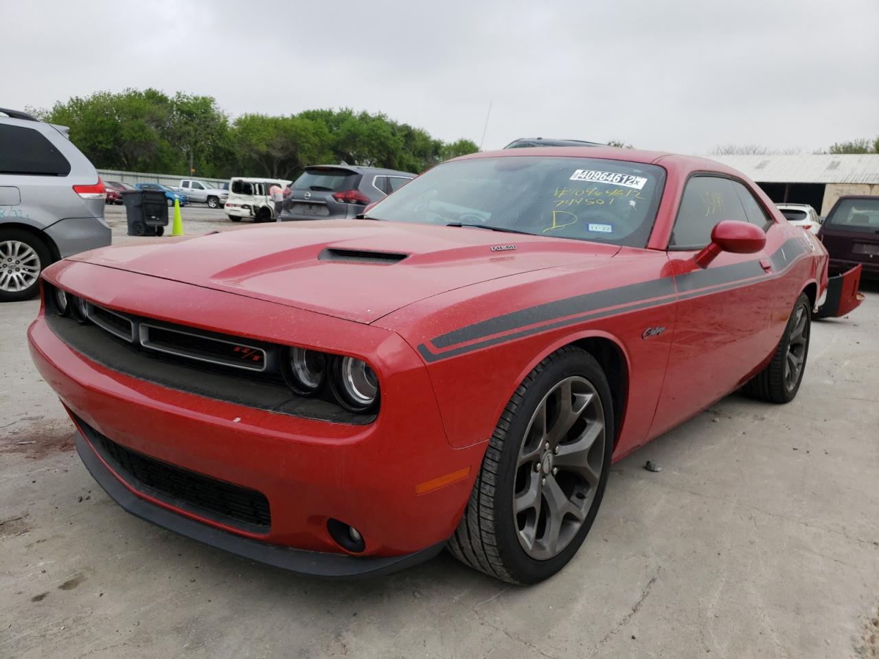 Photo 2 from auction – 2015 DODGE CHALLENGER with VIN 2C3CDZBT6FH744501