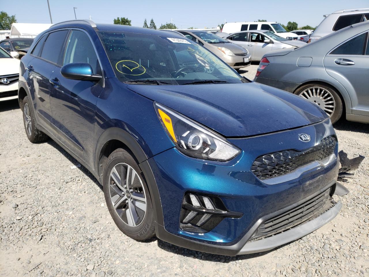 KIA NIRO LX 2020 with VIN KNDCB3LC4L5440129 - Photo from auction