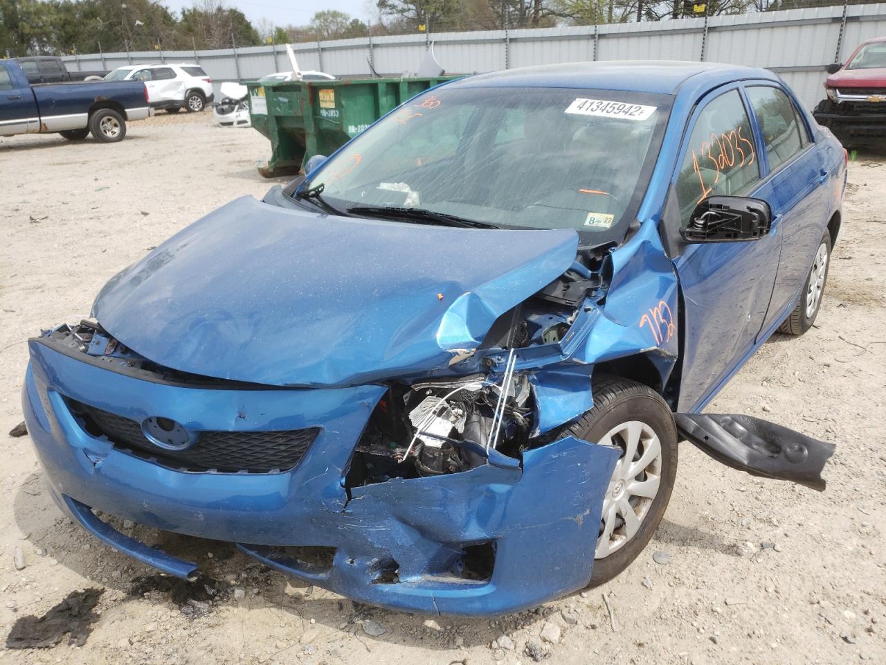 Photo 2 from auction – 2010 TOYOTA COROLLA BA with VIN 2T1BU4EE4AC419548