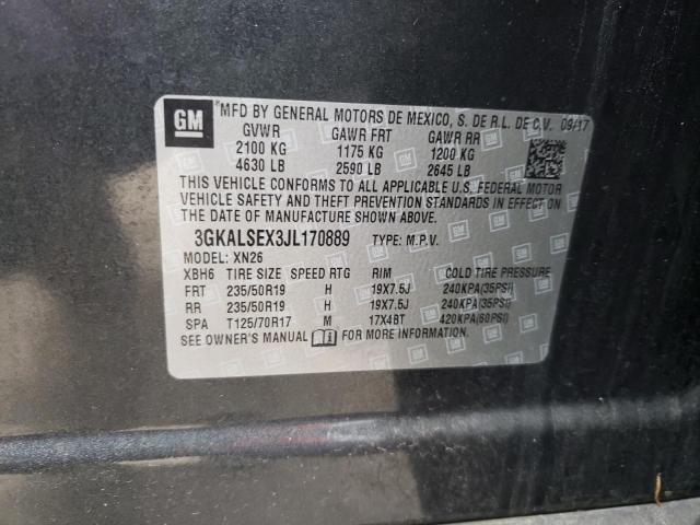 Photo 10 from auction – 2018 GMC TERRAIN DE with VIN 3GKALSEX3JL170889