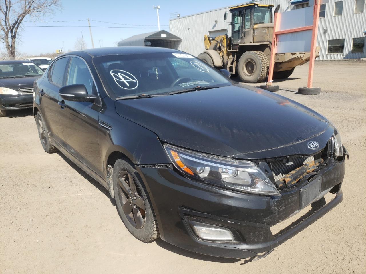 KIA OPTIMA LX 2014 with VIN KNAGM4A7XE5520638 - Photo from auction