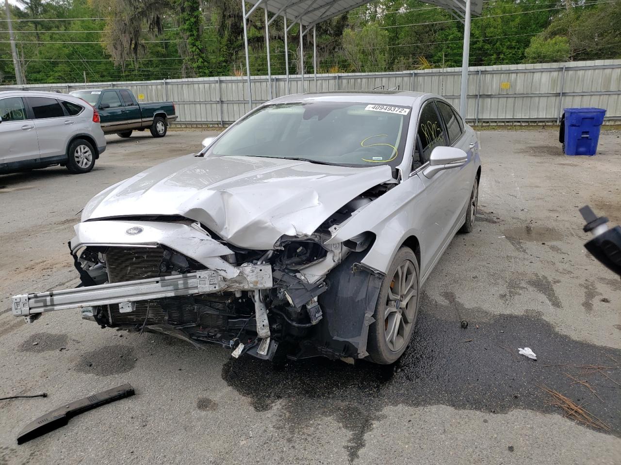 Photo 2 from auction – 2019 FORD FUSION SEL with VIN 3FA6P0CD7KR142021