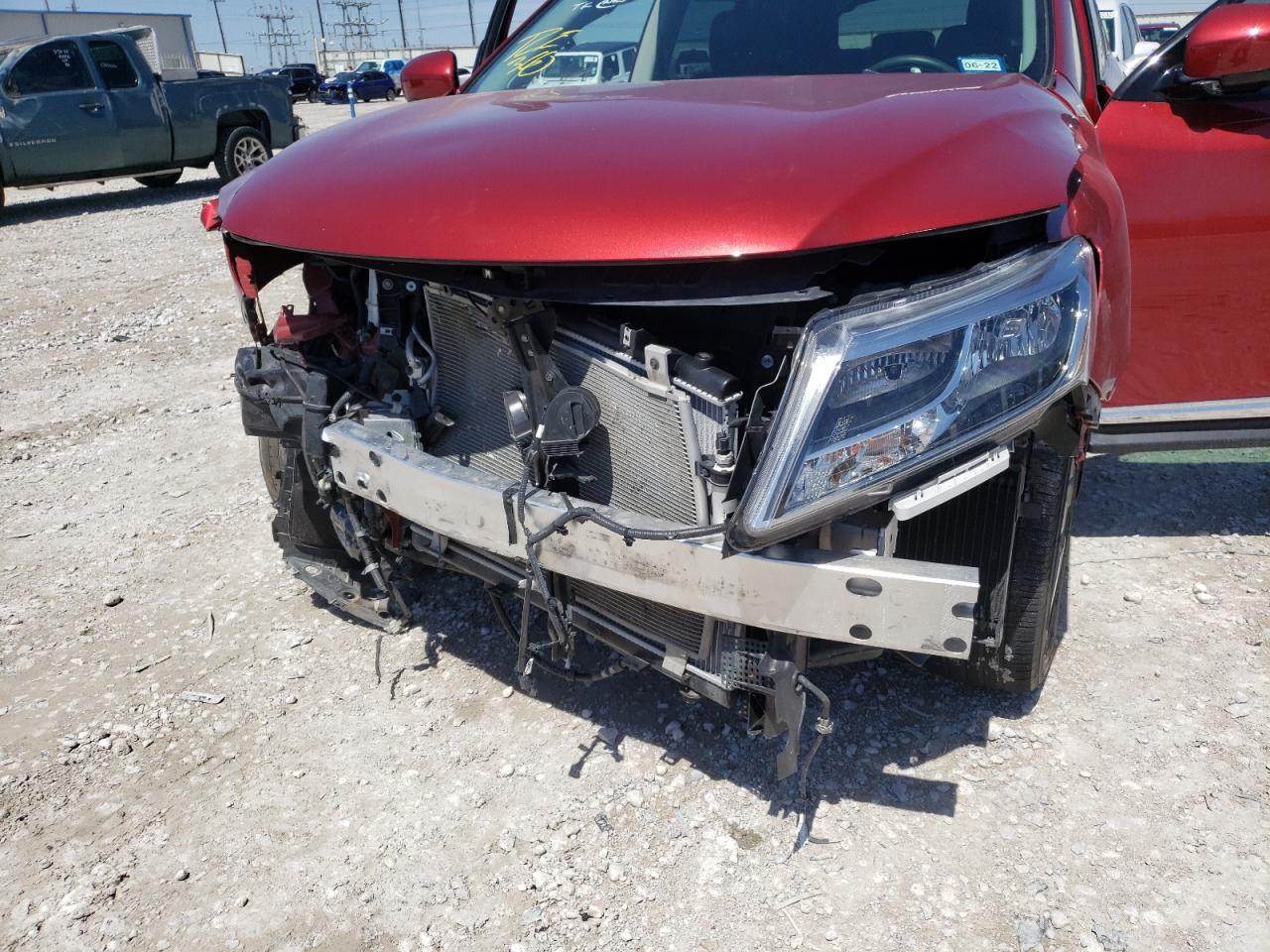 Photo 9 from auction – 2016 NISSAN PATHFINDER with VIN 5N1AR2MN1GC626673