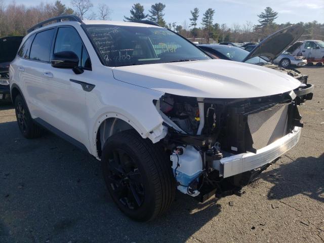KIA SORENTO S 2022 with VIN 5XYRLDLC7NG085271 - Photo from auction