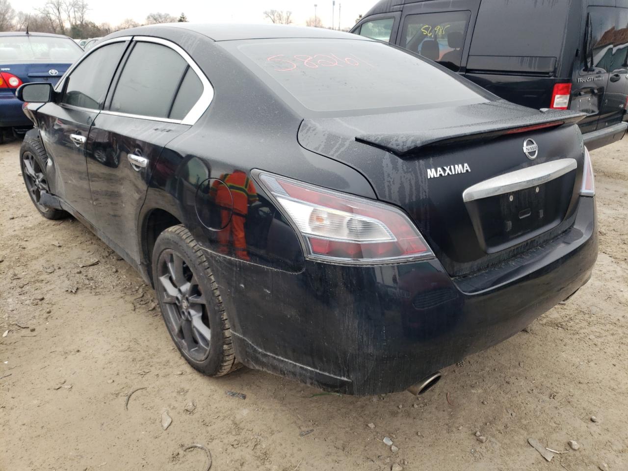 Photo 3 from auction – 2012 NISSAN MAXIMA S with VIN 1N4AA5AP5CC858261