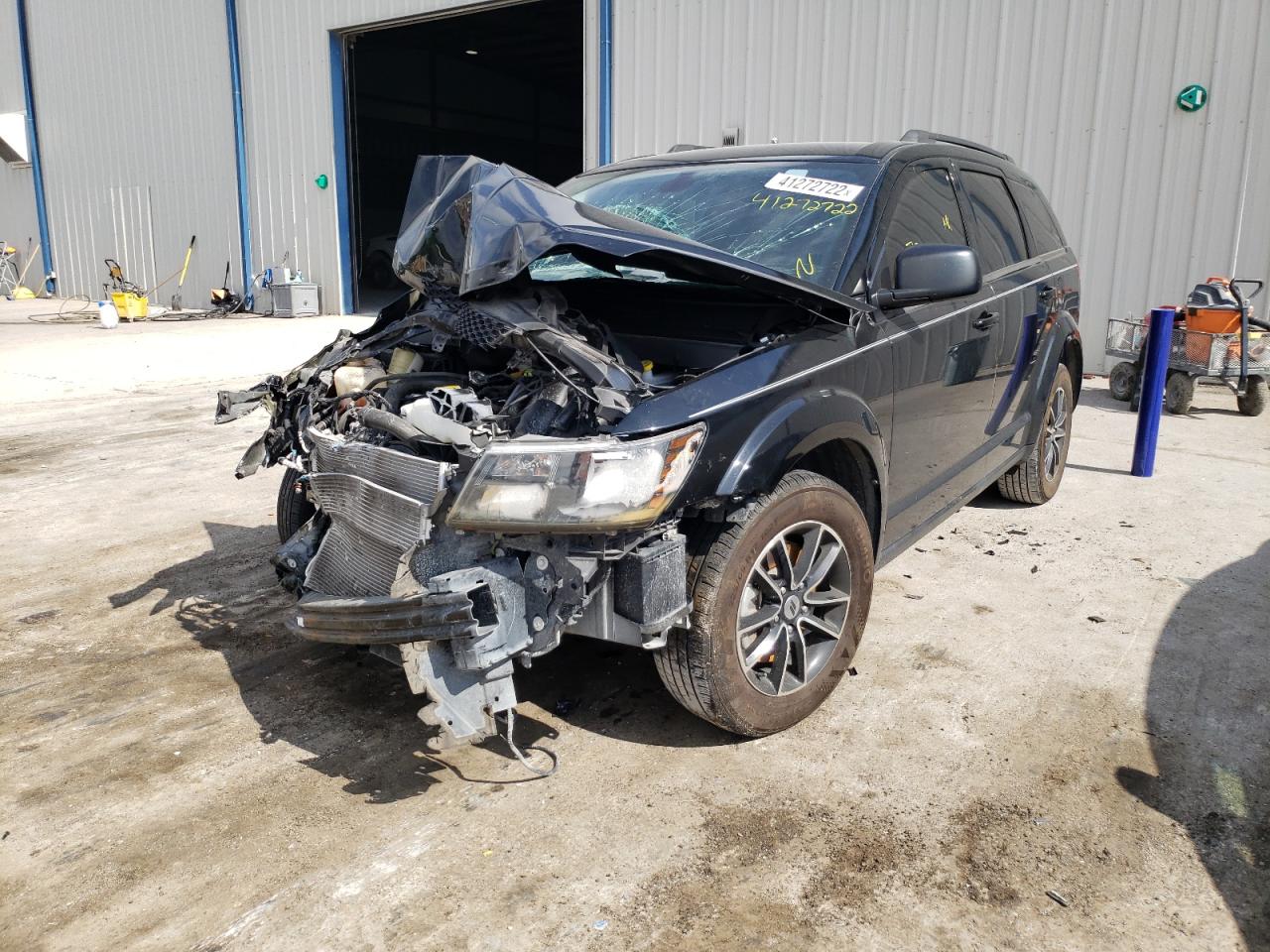 Photo 2 from auction – 2018 DODGE JOURNEY SE with VIN 3C4PDCAB2JT310501