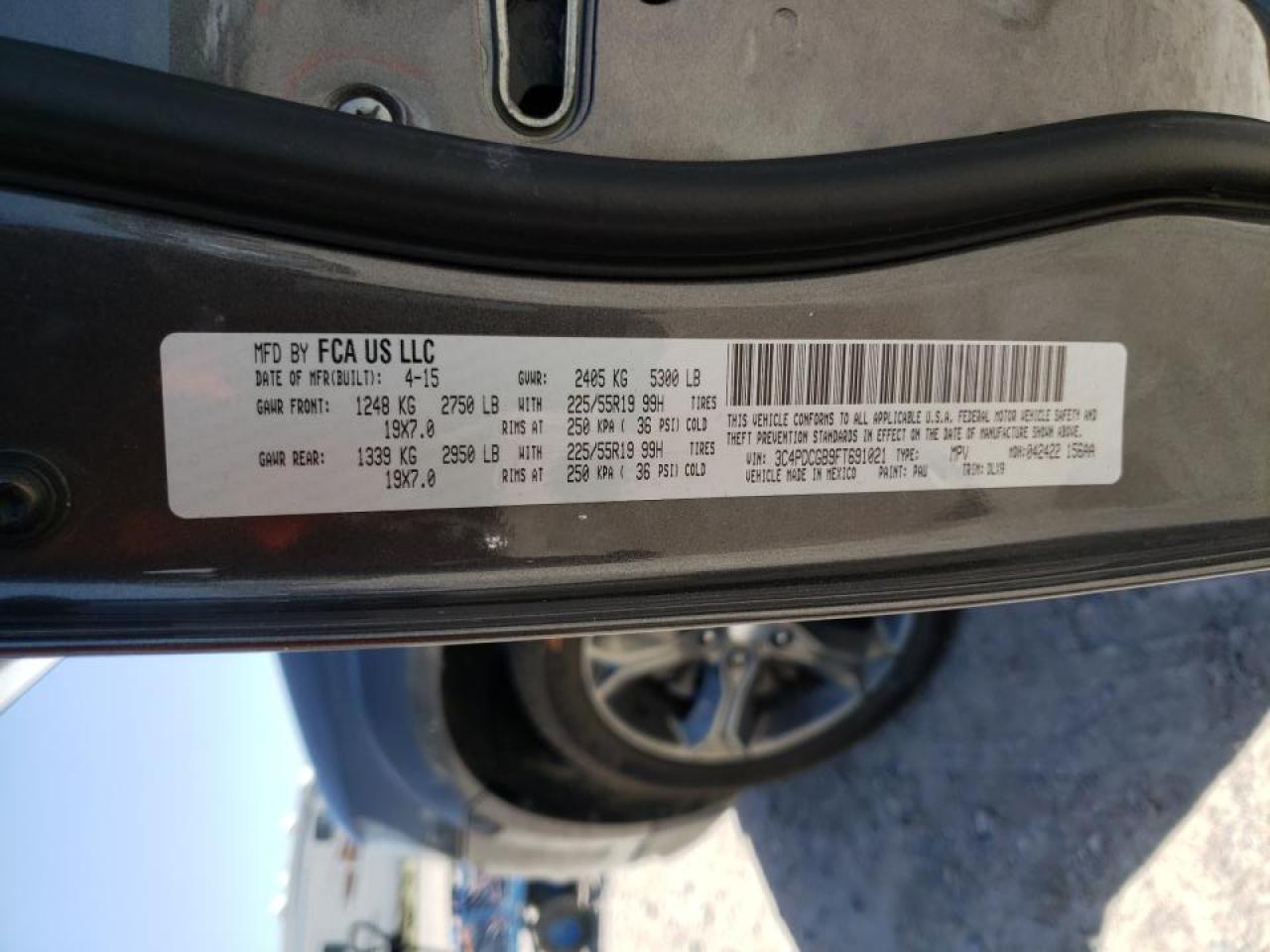 Photo 10 from auction – 2015 DODGE JOURNEY CR with VIN 3C4PDCGB9FT691021