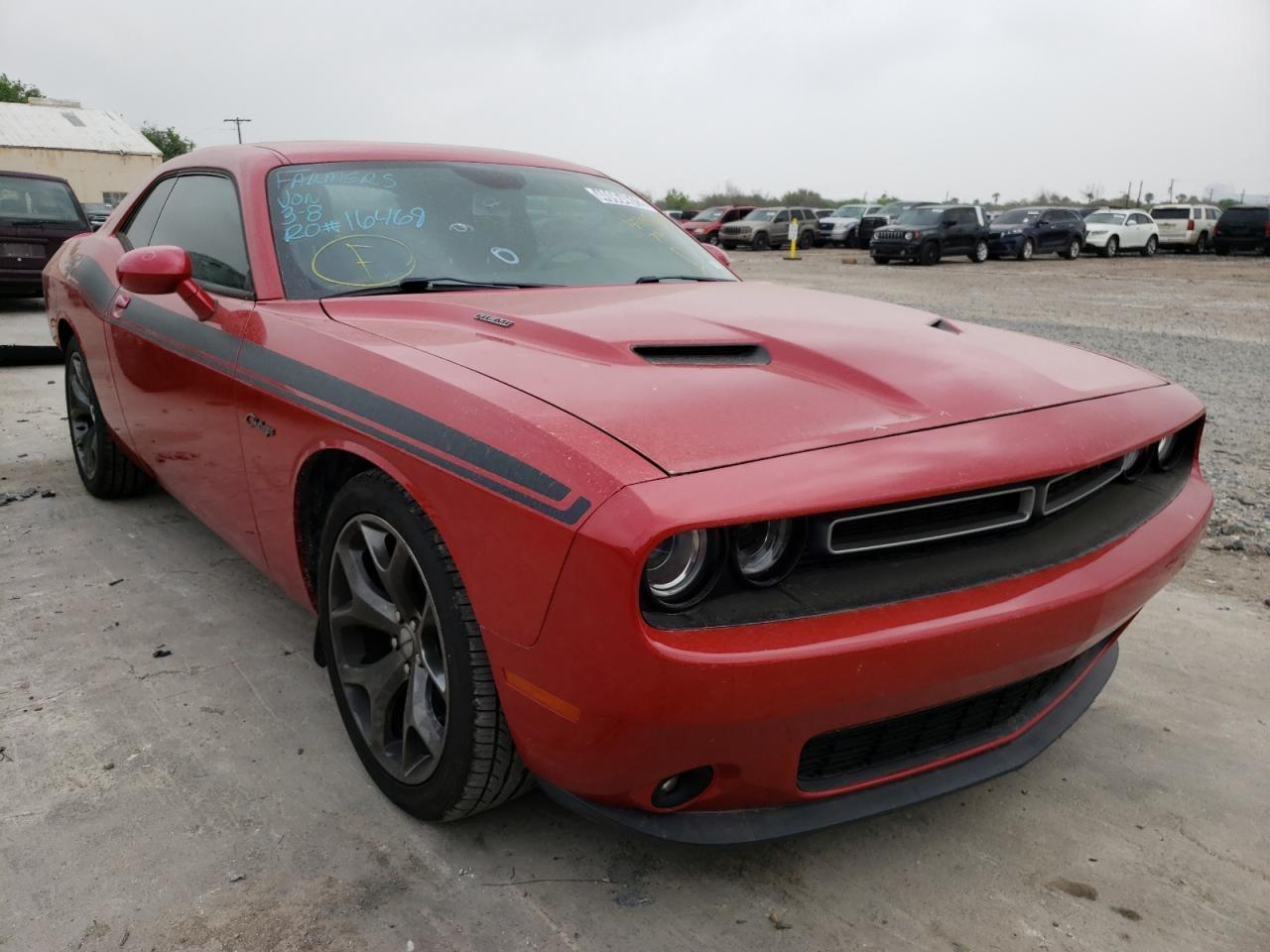 DODGE CHALLENGER 2015 with VIN 2C3CDZBT6FH744501 - Photo from auction