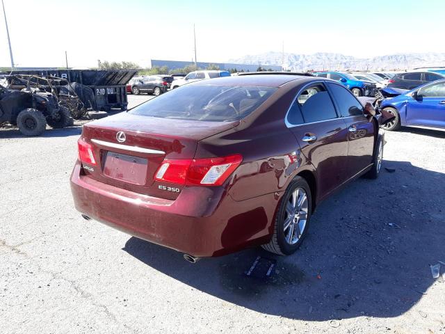 Photo 4 from auction – 2007 LEXUS ES 350 with VIN JTHBJ46G972144211