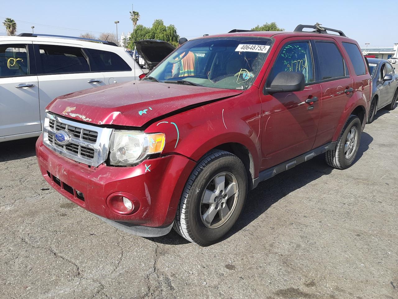 Foto 2 de la subasta – 2010 FORD ESCAPE XLT con VIN 1FMCU0D77AKD13153