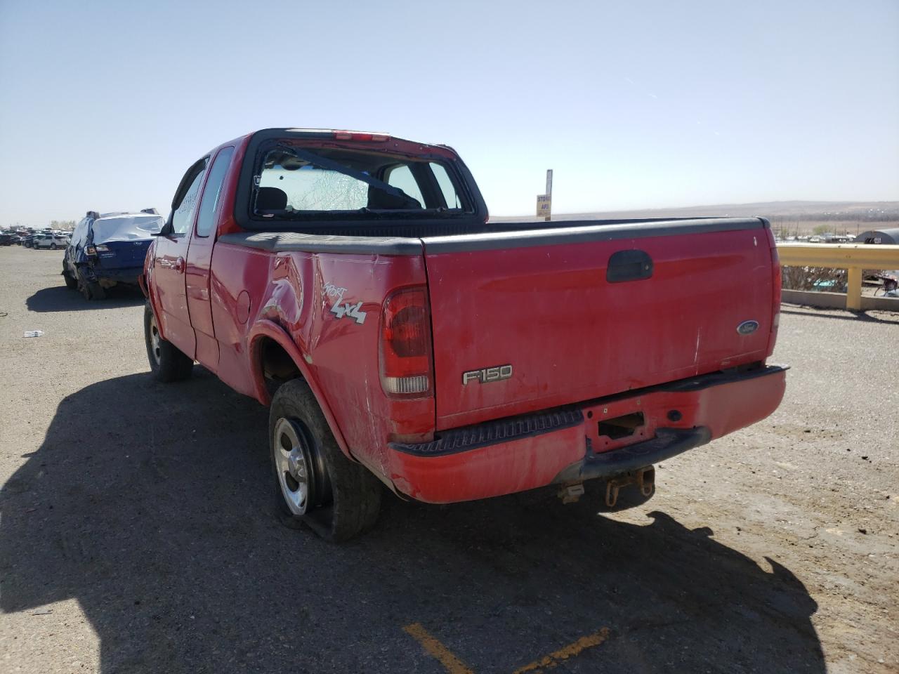 Photo 3 from auction – 2003 FORD F150 with VIN 2FTRX18W23CA99404