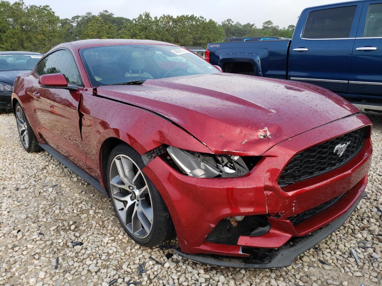 FORD MUSTANG 2015 with VIN 1FA6P8TH5F5349520 - Photo from auction