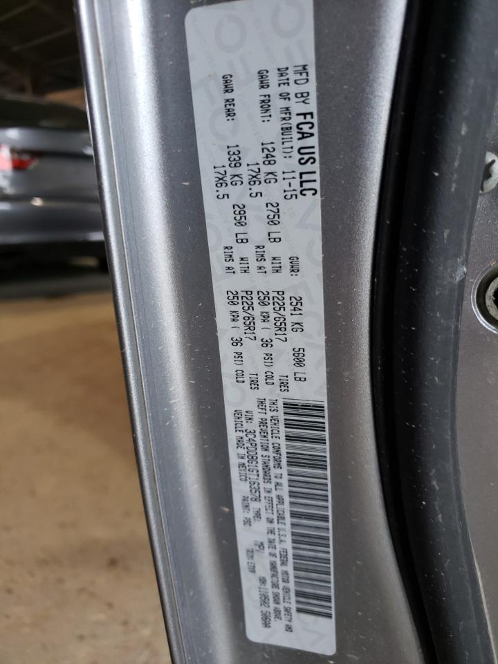Photo 10 from auction – 2016 DODGE JOURNEY SX with VIN 3C4PDDBG1GT163578
