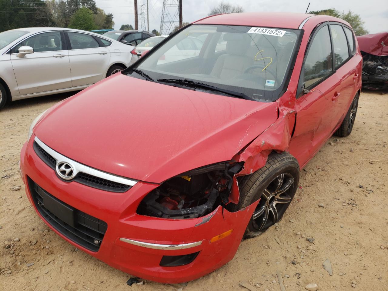 Photo 2 from auction – 2011 HYUNDAI ELANTRA TO with VIN KMHDB8AEXBU092343
