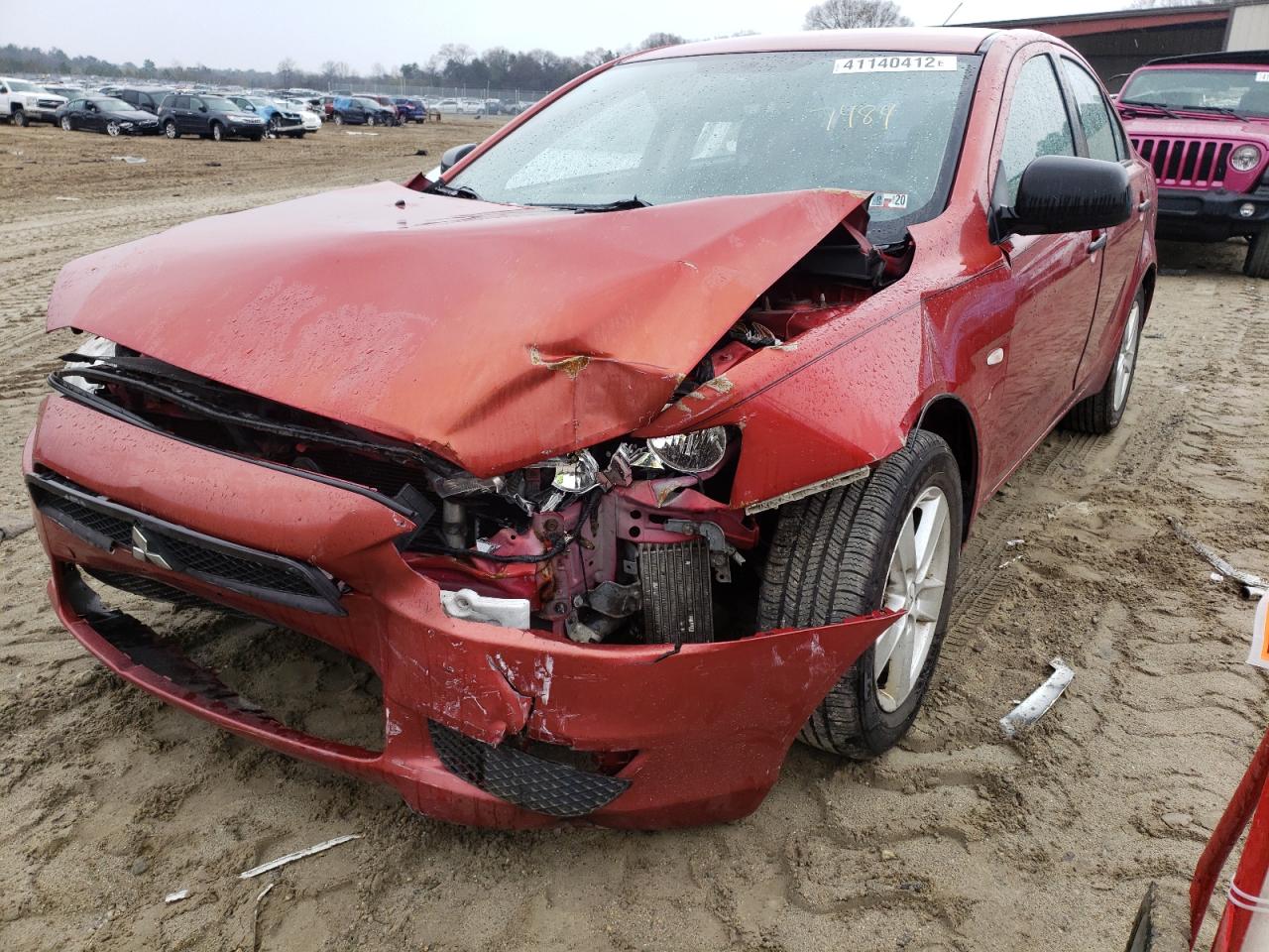 Photo 2 from auction – 2008 MITSUBISHI LANCER DE with VIN JA3AU16U98U017620
