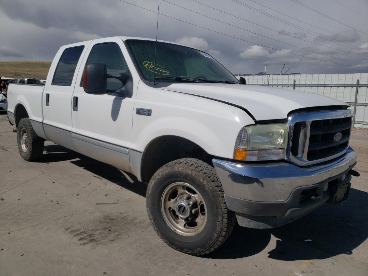 FORD F250 SUPER 2003 with VIN 1FTNW21S43EC71683 - Photo from auction