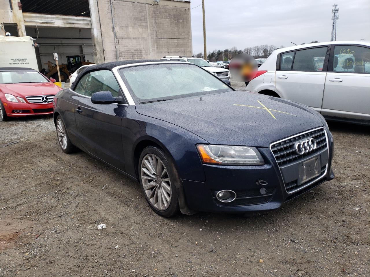 AUDI A5 PREMIUM 2010 with VIN WAUJFAFH0AN025519 - Photo from auction