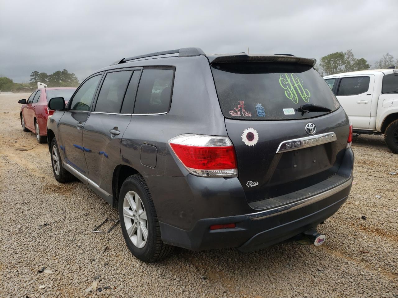 Photo 3 from auction – 2012 TOYOTA HIGHLANDER with VIN 5TDZK3EH8CS066198