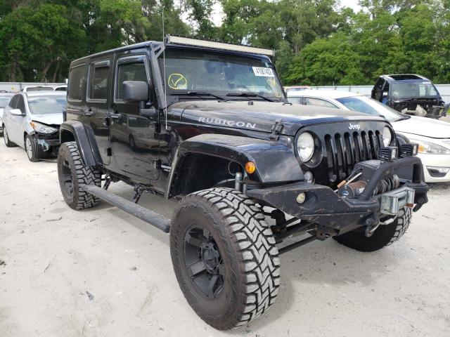 JEEP WRANGLER U 2014 with VIN 1C4BJWFG5EL203825 - Photo from auction