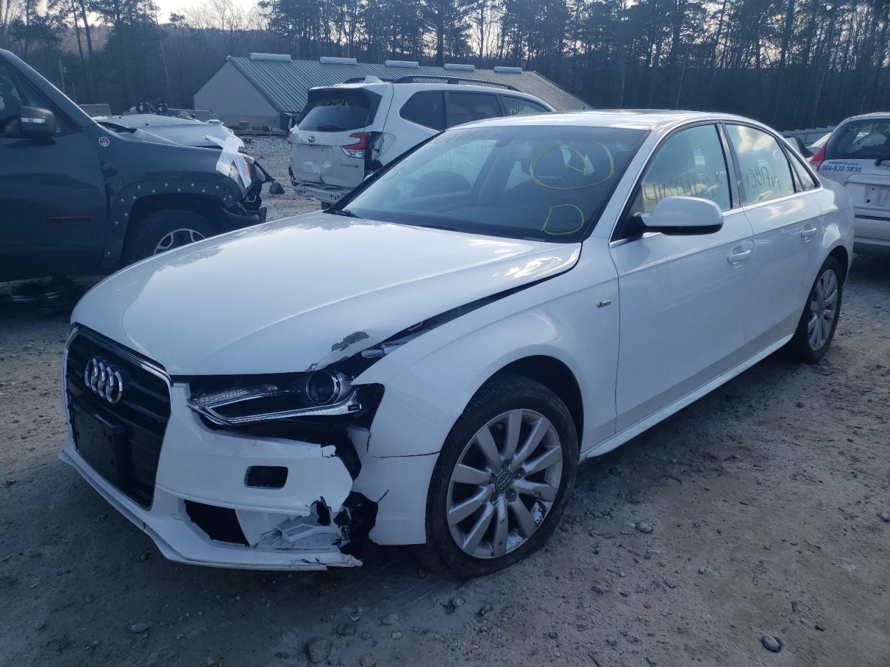 Photo 2 from auction – 2015 AUDI A4 PREMIUM with VIN WAUBFAFL2FN018877