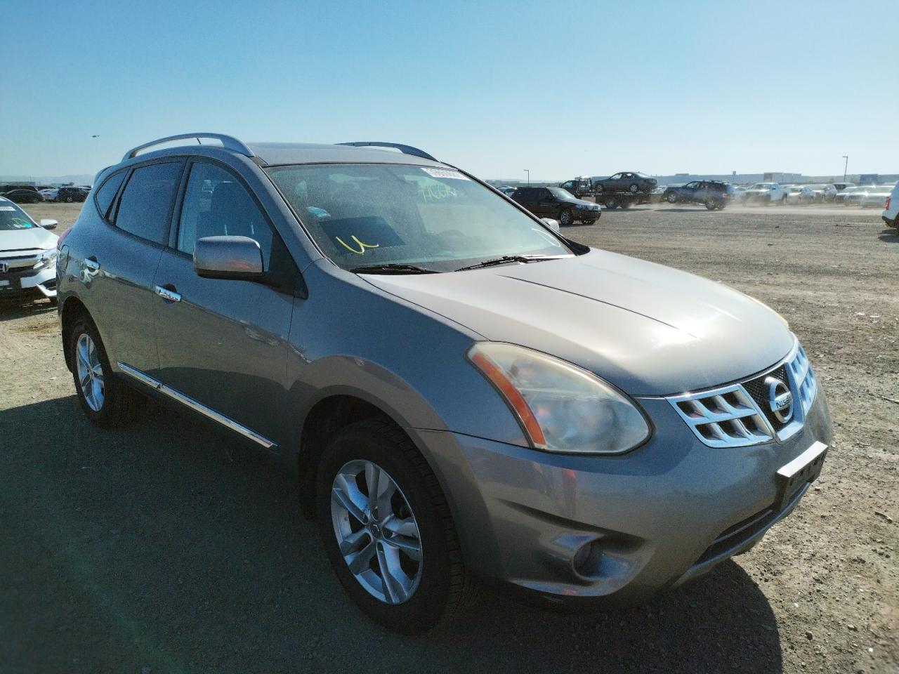 NISSAN ROGUE S 2012 with VIN JN8AS5MT9CW606144 - Photo from auction