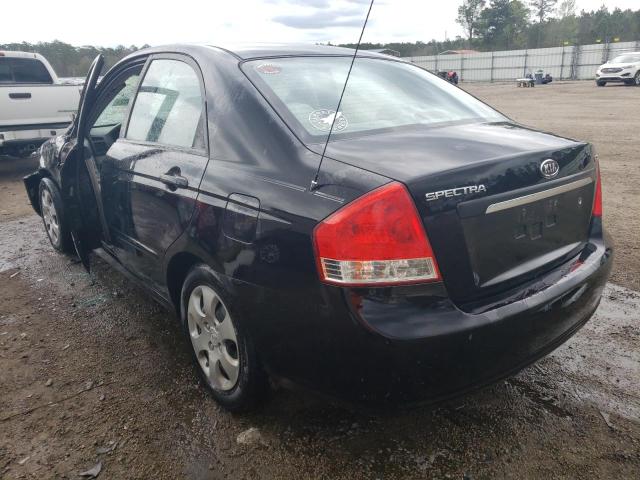 Photo 3 from auction – 2007 KIA SPECTRA EX with VIN KNAFE121X75384001