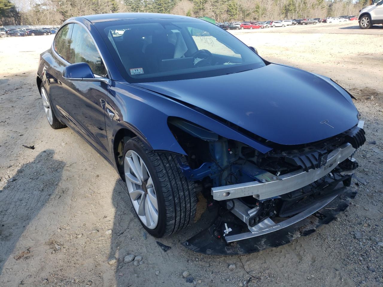 TESLA MODEL 3 2020 with VIN 5YJ3E1EC4LF586862 - Photo from auction