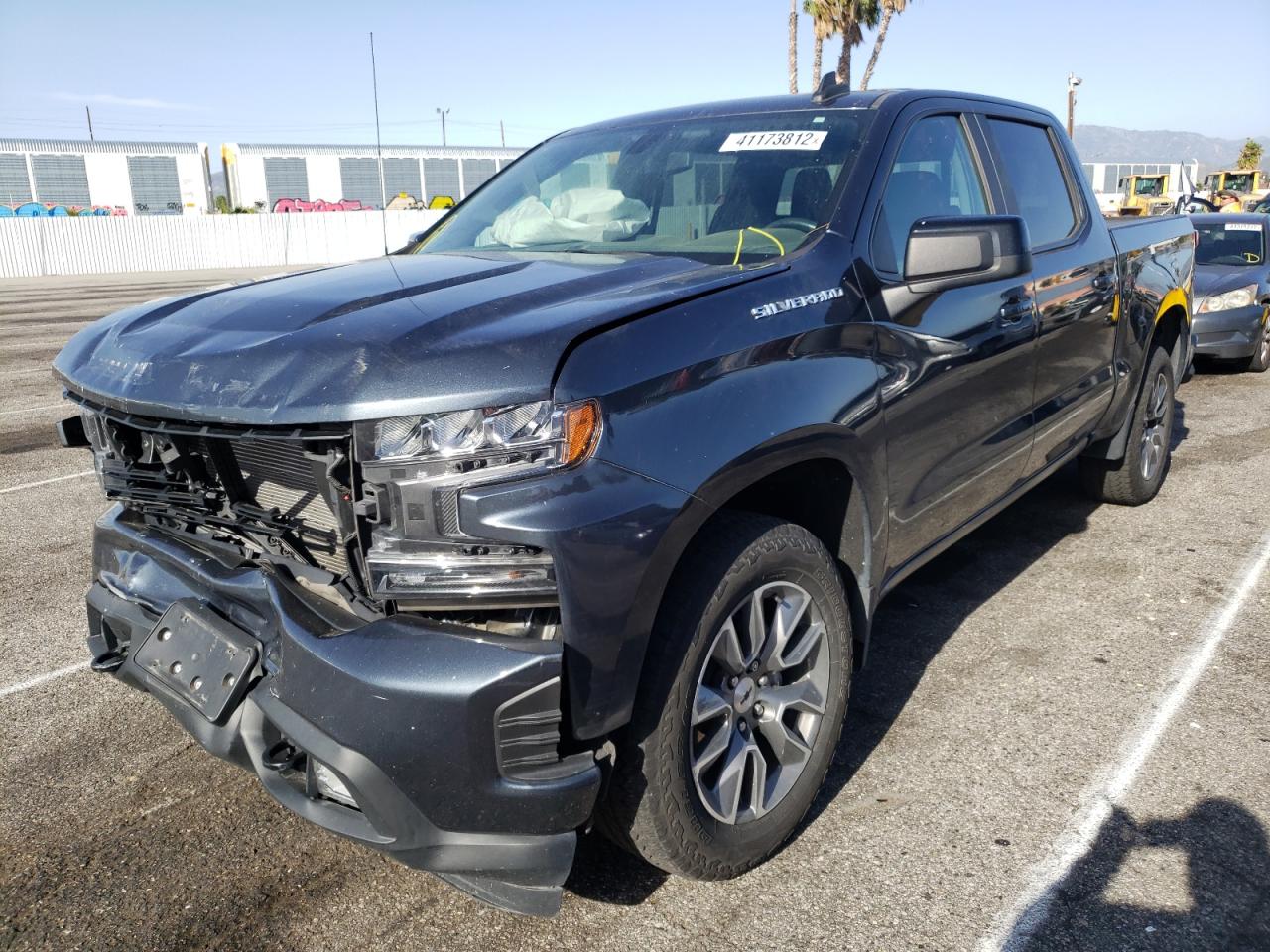 Photo 2 from auction – 2019 CHEVROLET SILVERADO with VIN 1GCPWDED5KZ152855