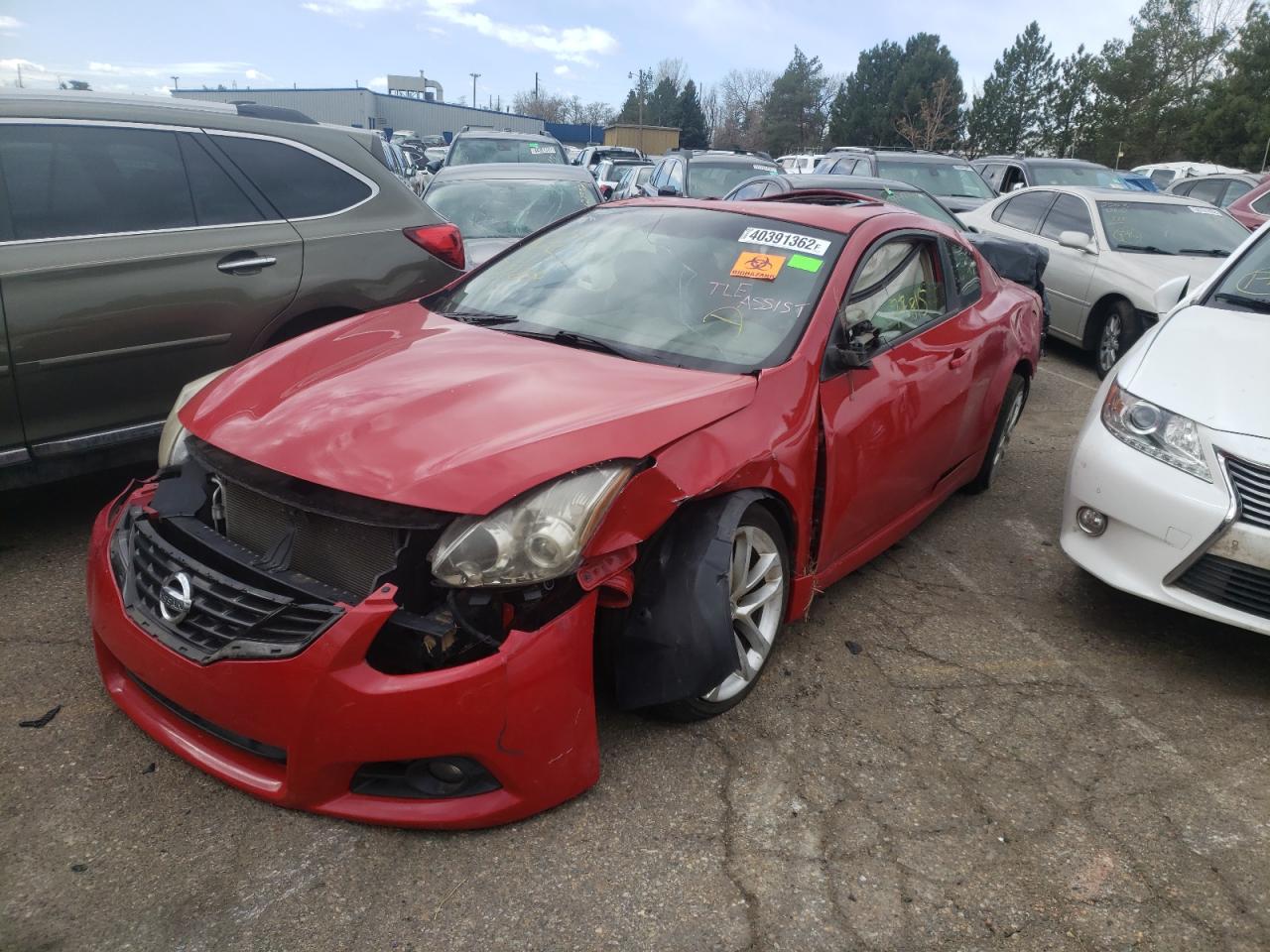 Photo 2 from auction – 2010 NISSAN ALTIMA SR with VIN 1N4BL2EP4AC125557