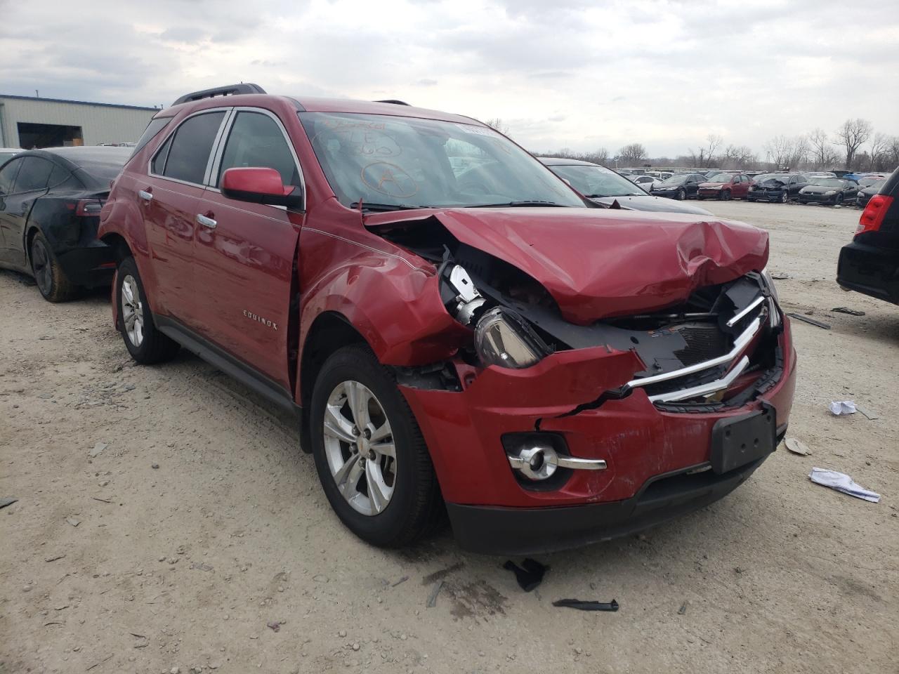 CHEVROLET EQUINOX LT 2015 with VIN 2GNFLGEK2F6382561 - Photo from auction