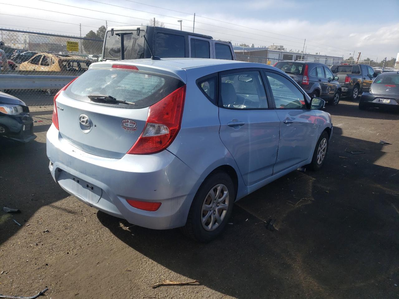 Photo 4 from auction – 2013 HYUNDAI ACCENT GLS with VIN KMHCT5AE7DU066843
