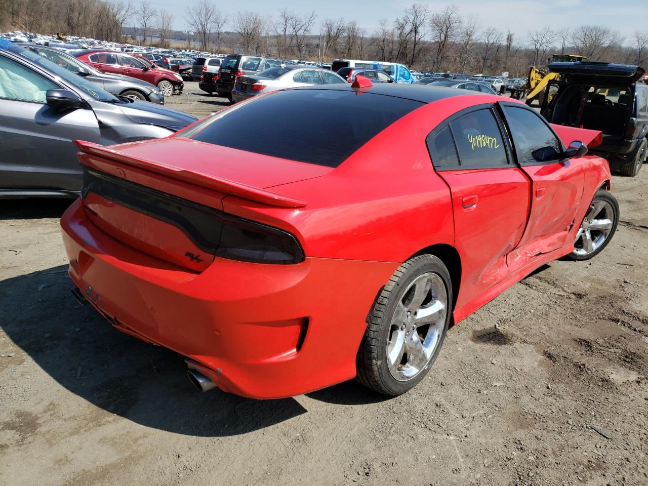 Foto 4 de la subasta – 2019 DODGE CHARGER R/ con VIN 2C3CDXCT7KH608360