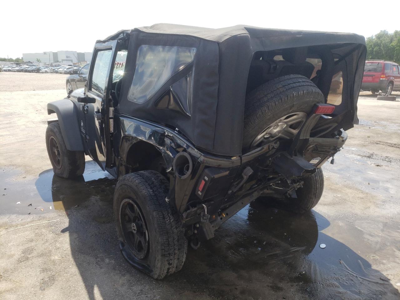 Photo 3 from auction – 2015 JEEP WRANGLER S with VIN 1C4AJWAG7FL657210