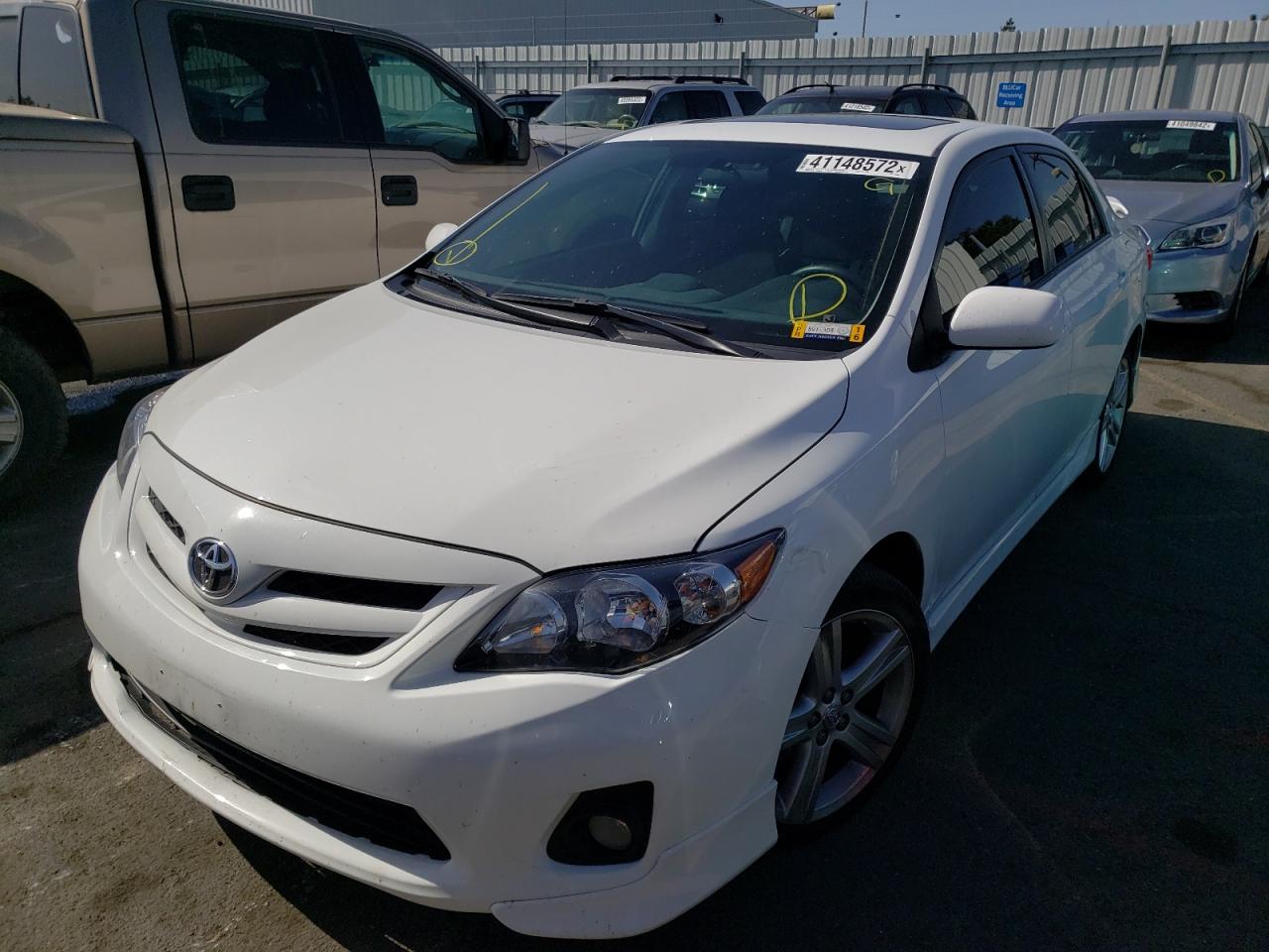 Photo 2 from auction – 2013 TOYOTA COROLLA BA with VIN 5YFBU4EE8DP119645