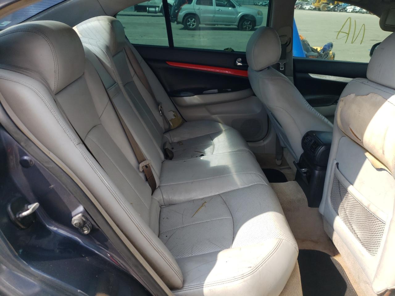Photo 6 from auction – 2007 INFINITI G35 with VIN JNKBV61E47M710074