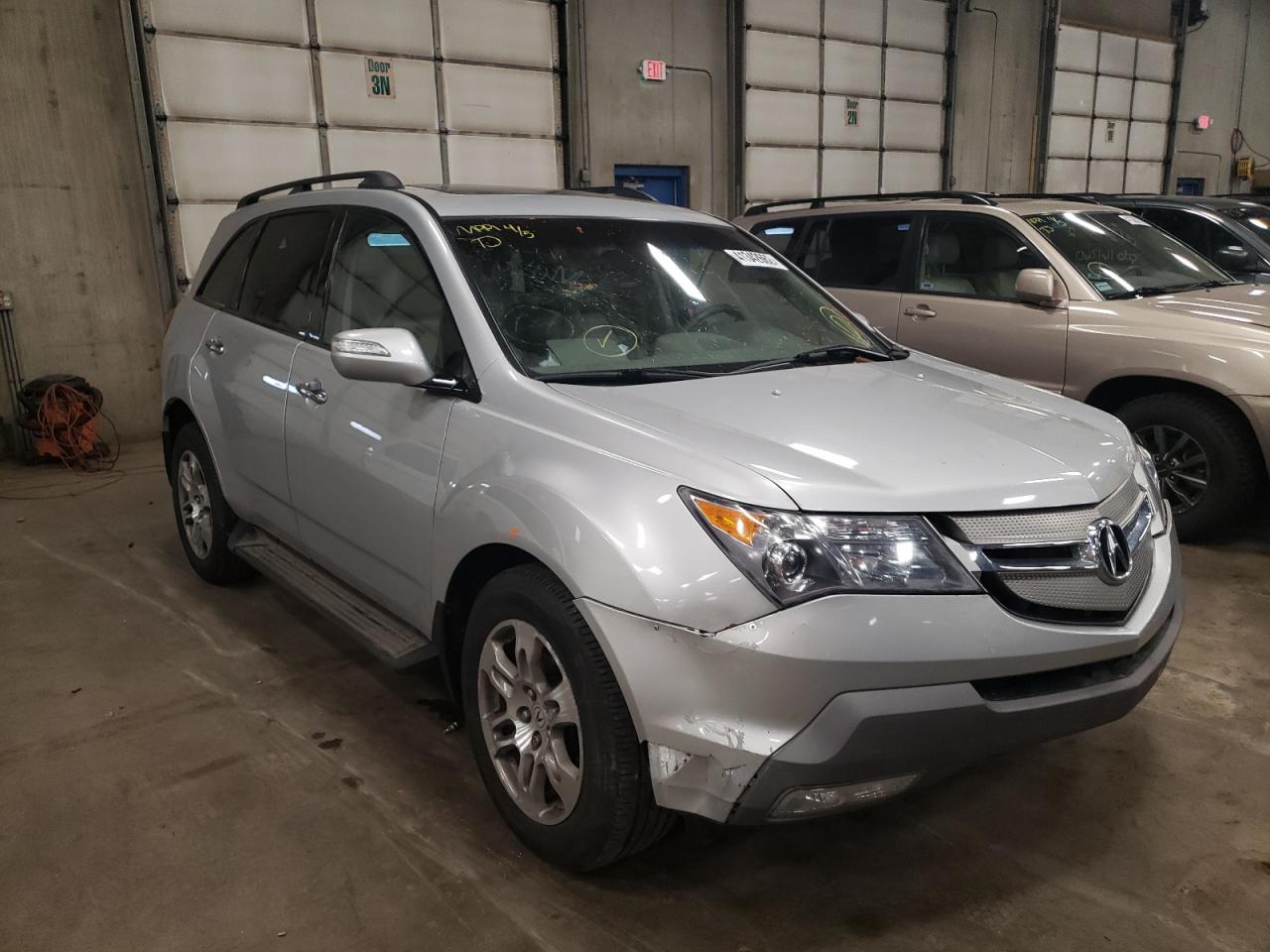 ACURA MDX 2008 with VIN 2HNYD28628H541192 - Photo from auction