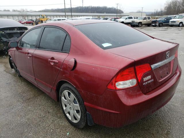 Photo 3 from auction – 2011 HONDA CIVIC LX with VIN 19XFA1F58BE024248