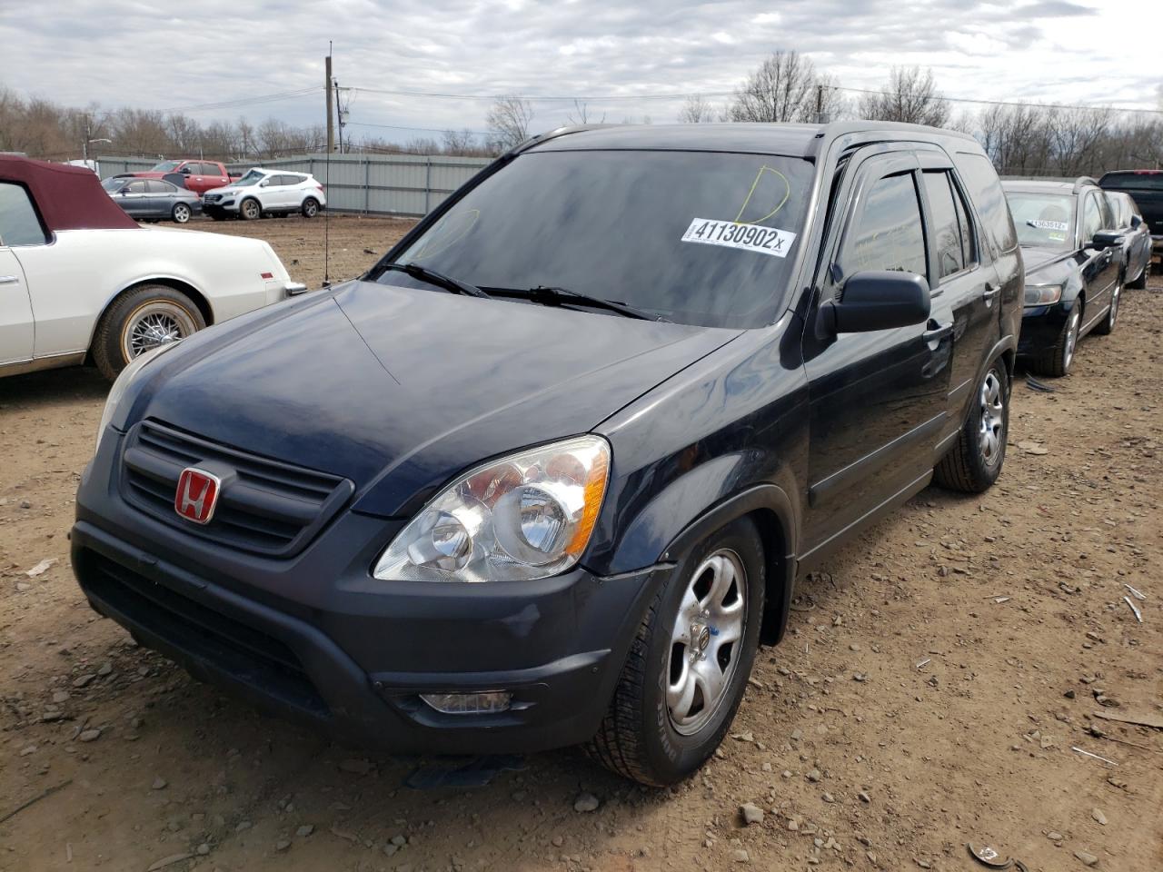 Photo 2 from auction – 2002 HONDA CR-V LX with VIN SHSRD78492U007358