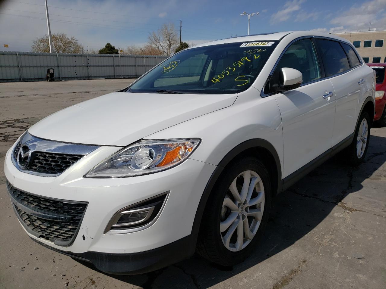 Photo 2 from auction – 2012 MAZDA CX-9 with VIN JM3TB3DV6C0334270