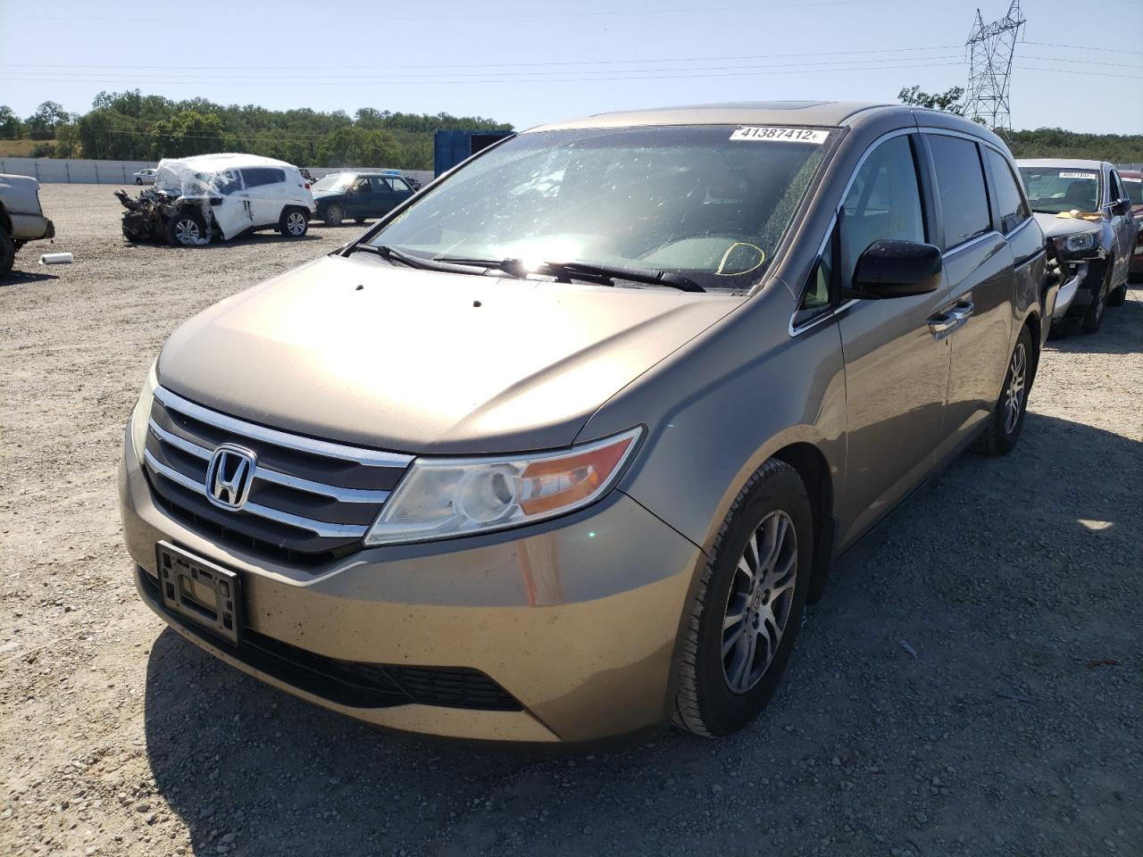 Photo 2 from auction – 2011 HONDA ODYSSEY EX with VIN 5FNRL5H64BB024939