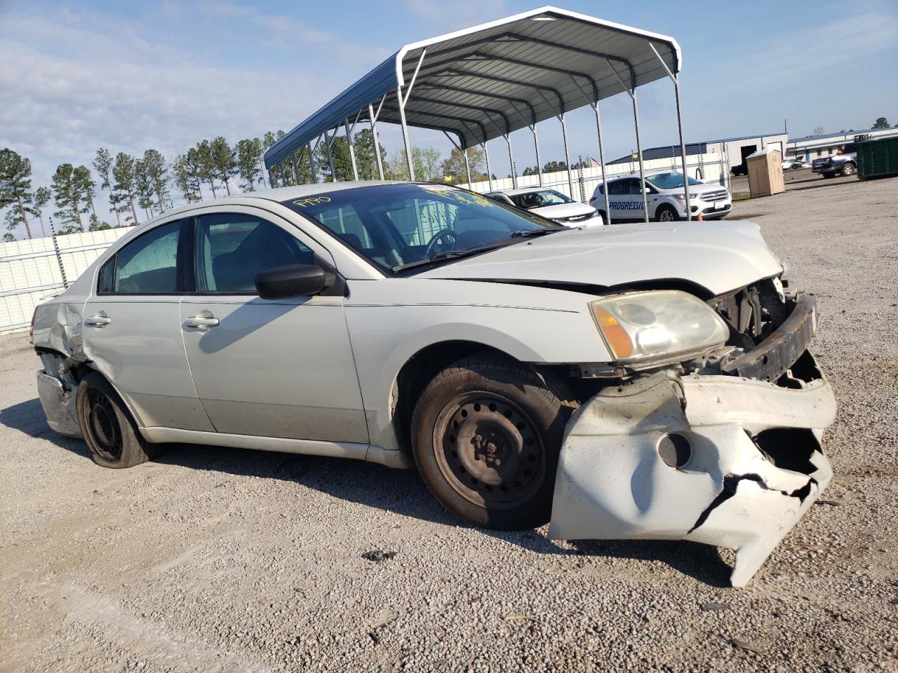 MITSUBISHI GALANT ES 2007 with VIN 4A3AB36F77E038606 - Photo from auction