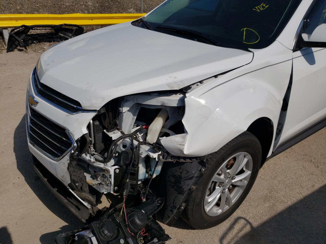 Photo 9 from auction – 2016 CHEVROLET EQUINOX LT with VIN 2GNALCEK7G6340424