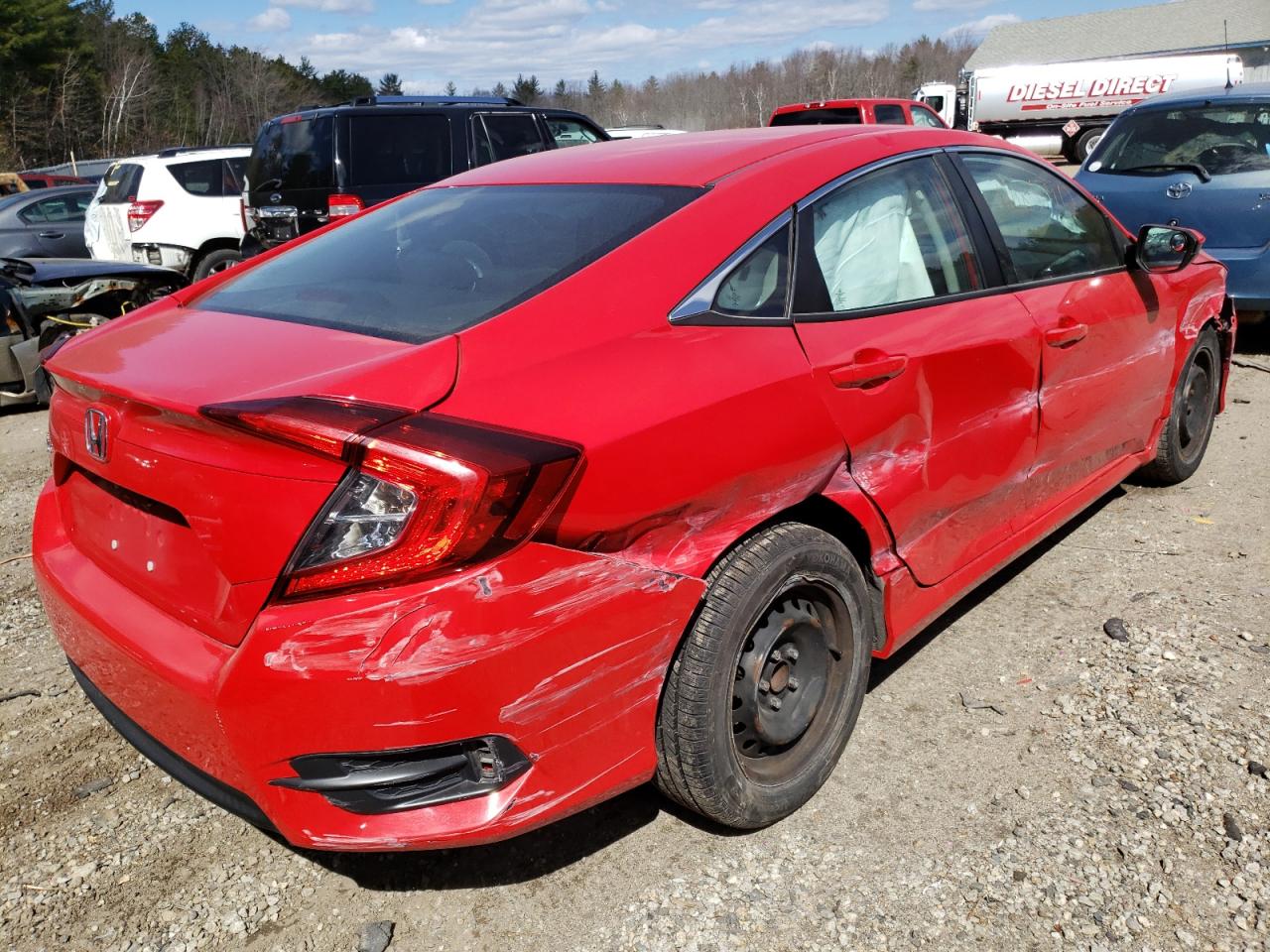 Photo 4 from auction – 2016 HONDA CIVIC LX with VIN 2HGFC2F54GH546761