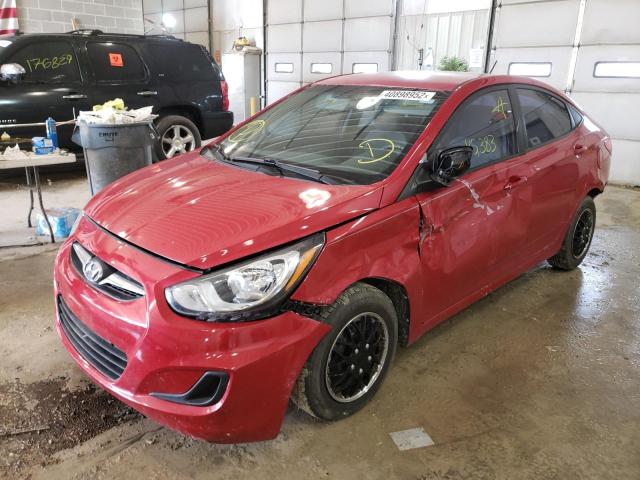 Photo 2 from auction – 2012 HYUNDAI ACCENT GLS with VIN KMHCT4AE8CU169620