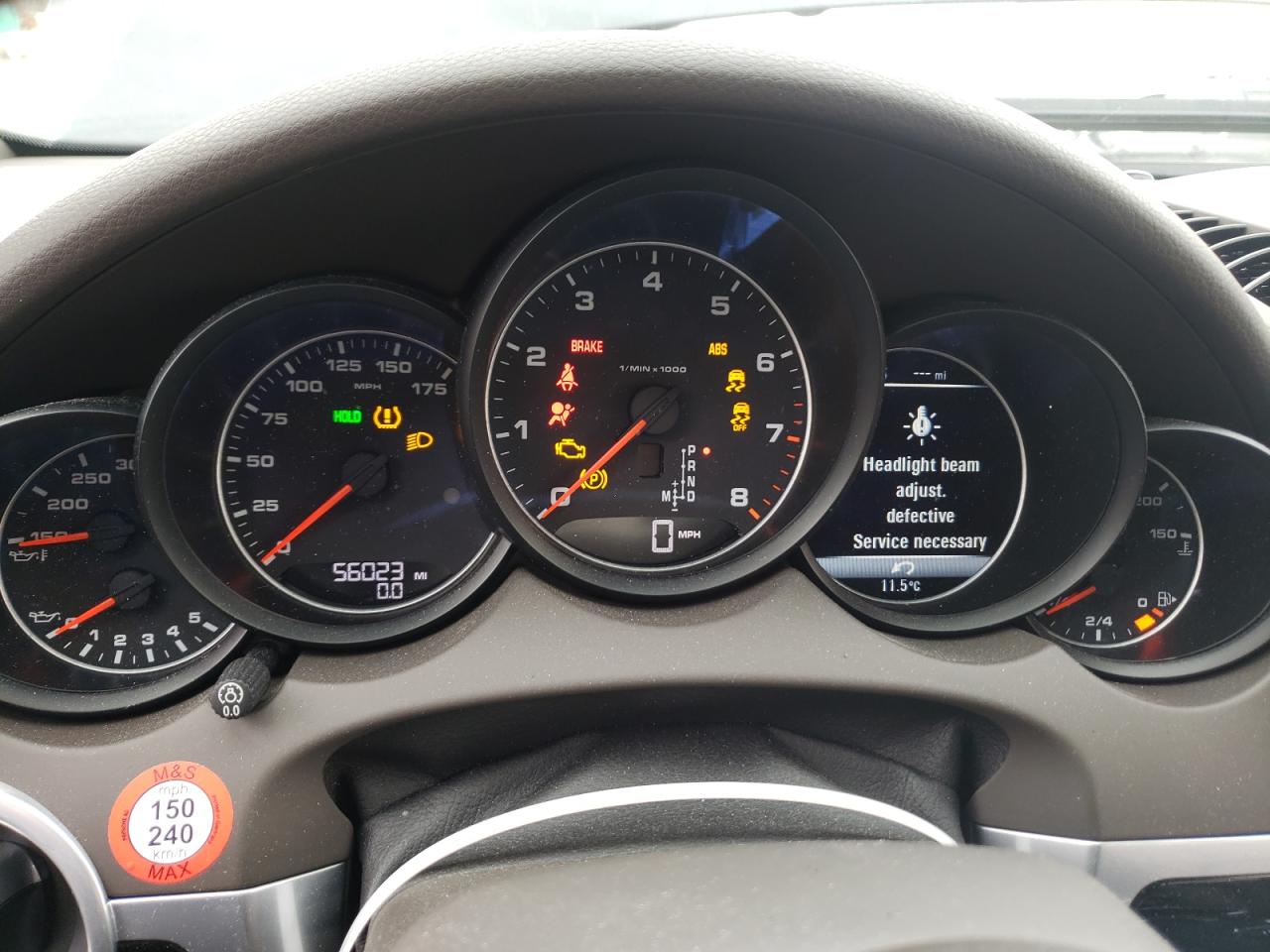 Photo 8 from auction – 2017 PORSCHE CAYENNE with VIN WP1AA2A25HKA92105