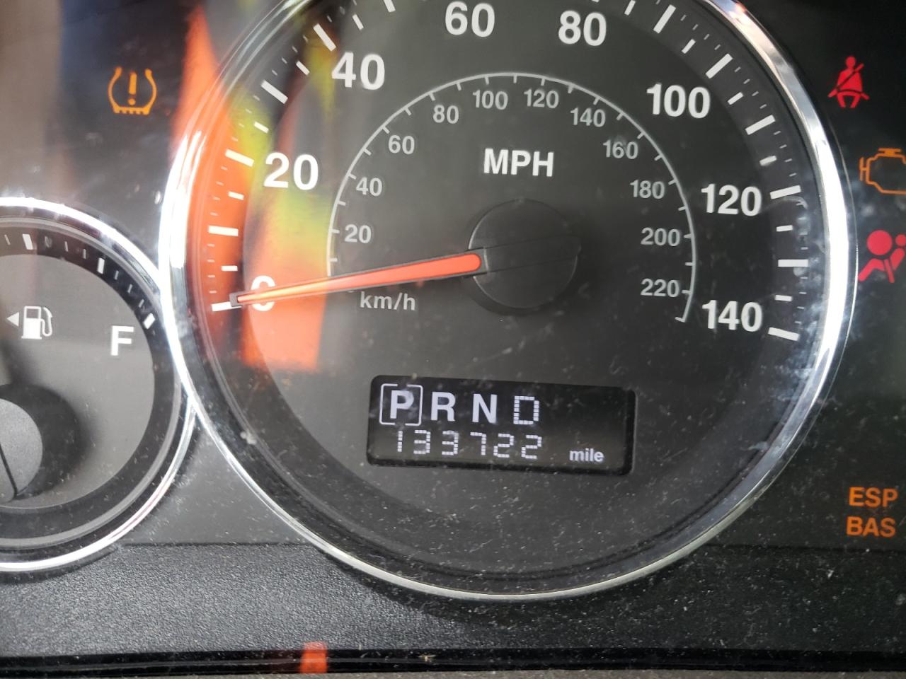 Photo 8 from auction – 2009 JEEP GRAND CHER with VIN 1J8GR48K29C554744