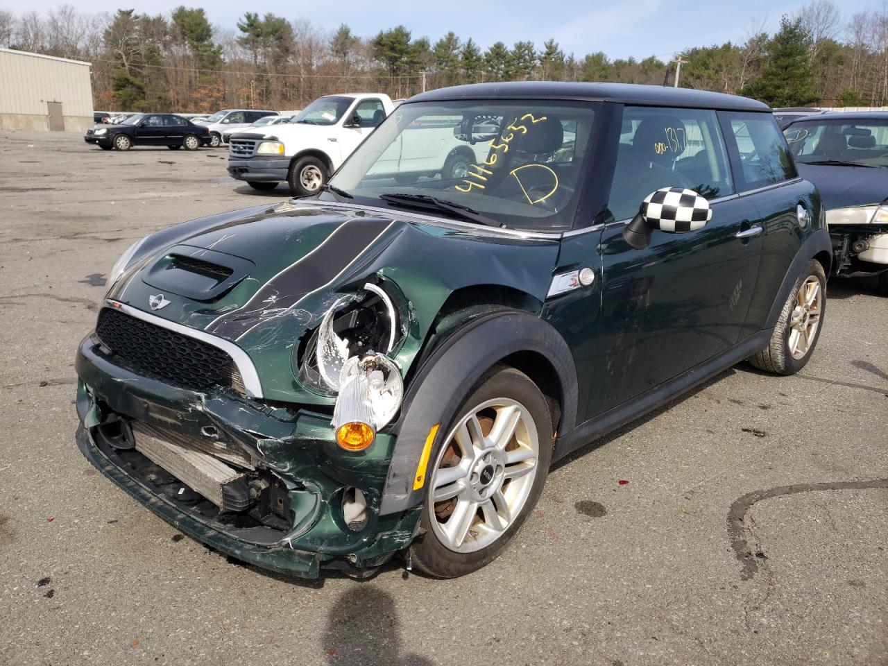 Photo 2 from auction – 2012 MINI COOPER S with VIN WMWSV3C56CTY18934