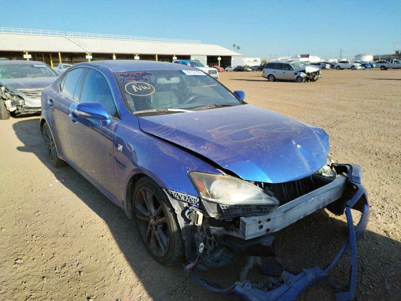 LEXUS IS 250 2011 with VIN JTHBF5C25B5143970 - Photo from auction