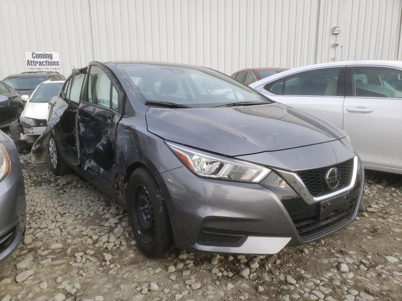 NISSAN VERSA S 2020 with VIN 3N1CN8DV1LL833514 - Photo from auction