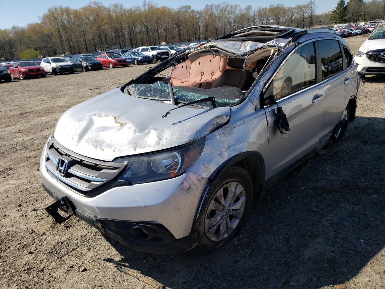 Photo 2 from auction – 2012 HONDA CR-V EXL with VIN 5J6RM3H77CL034786